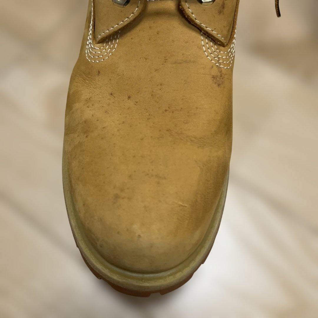 Timberland ベージュ スエード ハイカットブーツ　8.5W