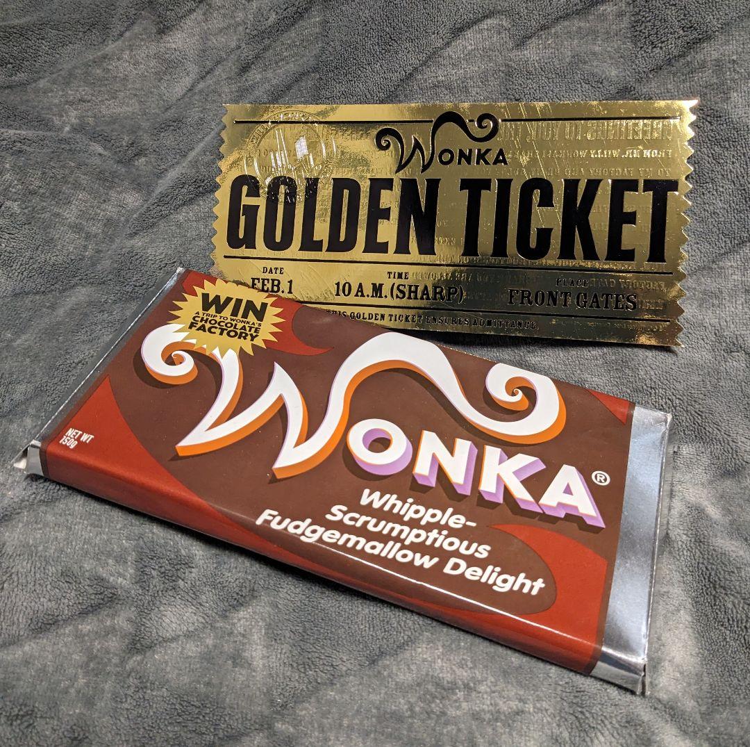 チャーリーとチョコレート工場 ゴールデンチケット レプリカ - メルカリ