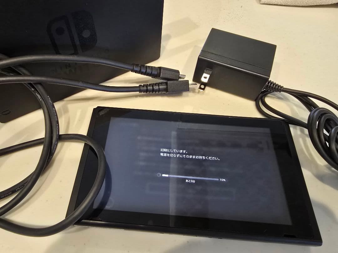 Nintendo Switch1 本体&ケーブル　※コントローラなし Amazon.co.jp: Nintendo Switch ニンテンドー スイッチ 本体のみ 単品