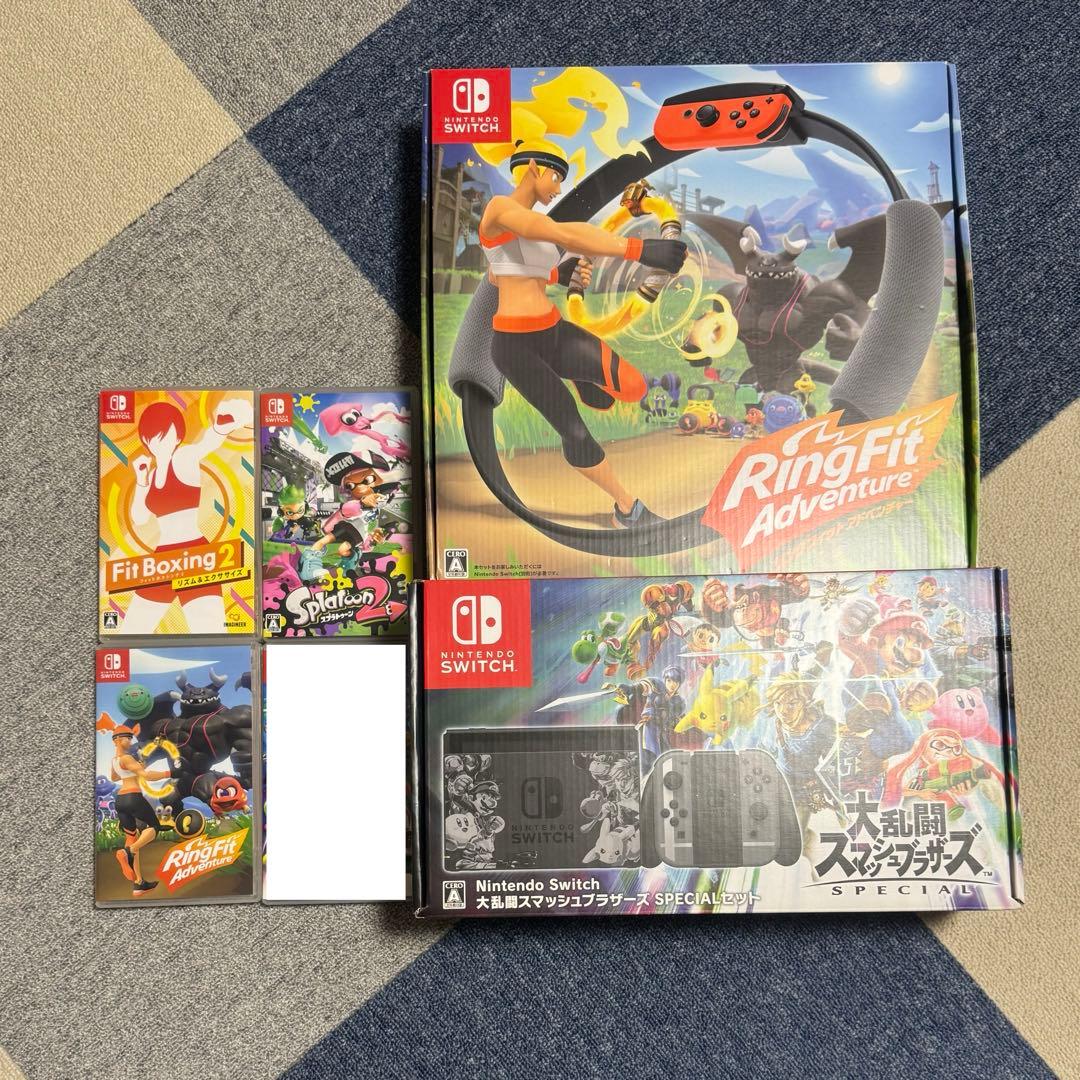 Nintendo Switch 本体 スマブラ版 + ソフトまとめ売り Amazon.co.jp: Nintendo Switch 大乱闘スマッシュブラザーズ SPECIAL