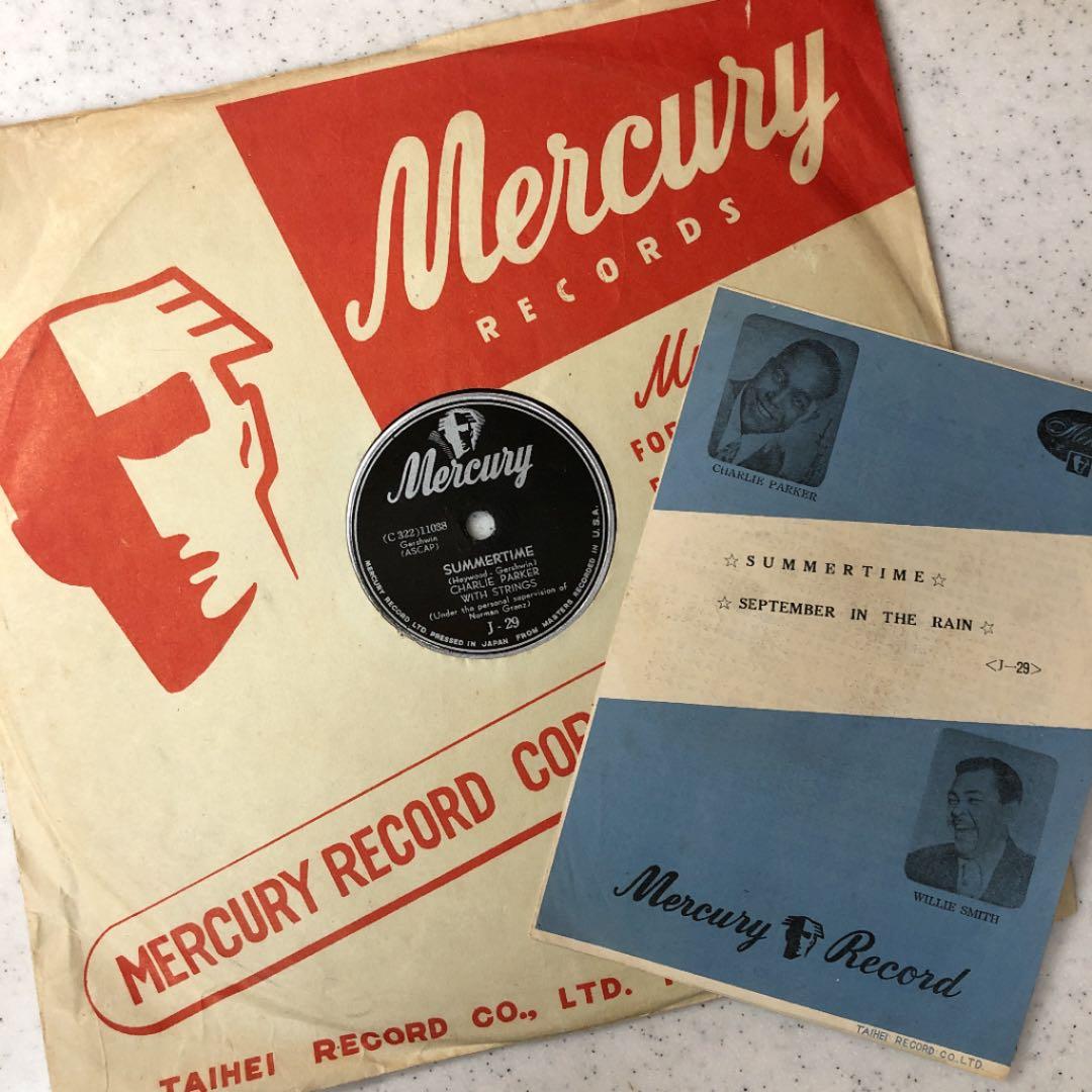 貴重！78rpm CHARLIE PARKER SP盤 蓄音機 Charlie Parker 78! : r/78rpm