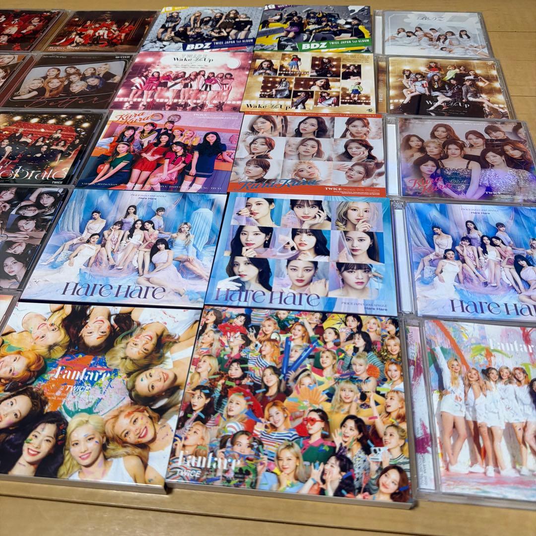 TWICE CD DVD ライブ映像あり 35枚 全てつきます まとめ売り - メルカリ