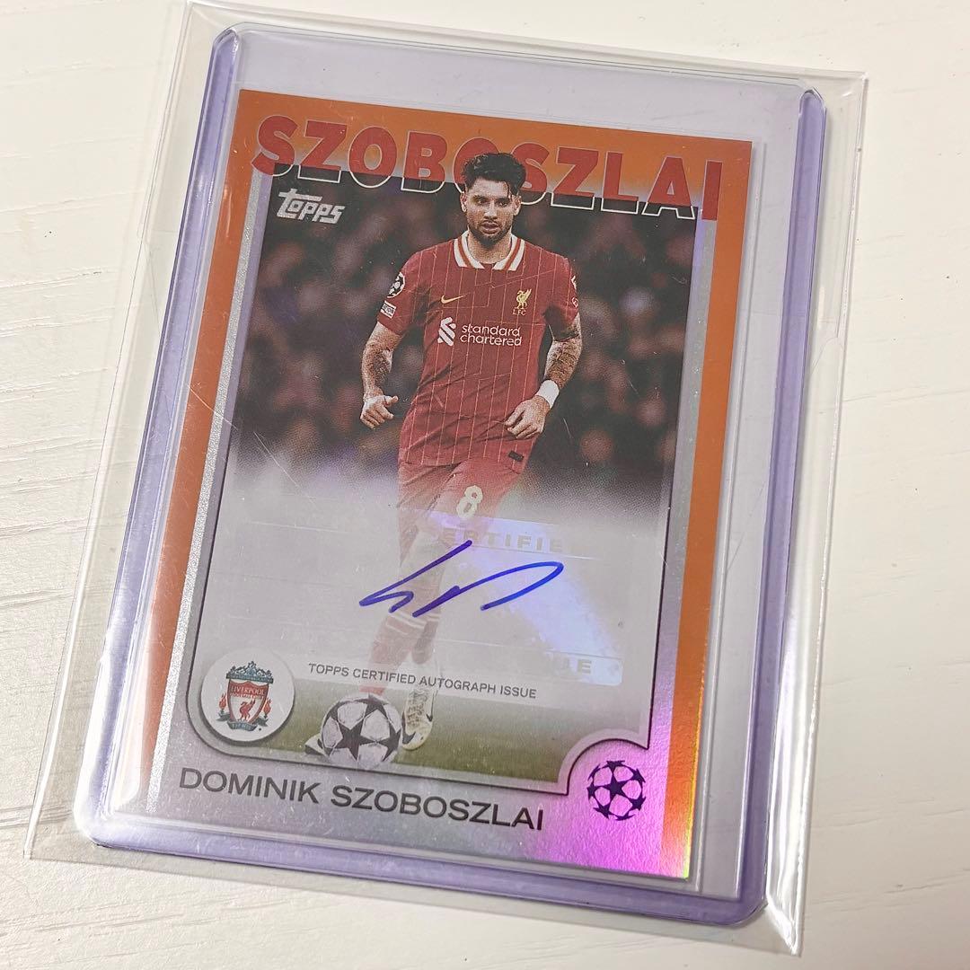 o様 SZOBOSZLAI auto ソボスライ サインカード 25シリ - メルカリ