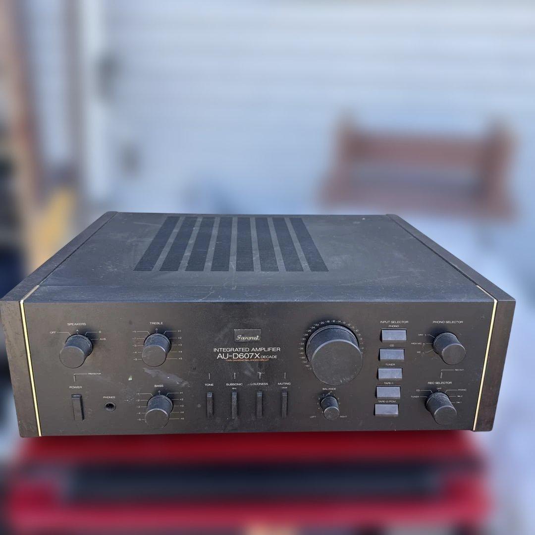 AU-D607X DECADE プリメインアンプ 動作未確認 AU-D607X DECADE プリメインアンプ 動作未確認 AU-D607X DECADE