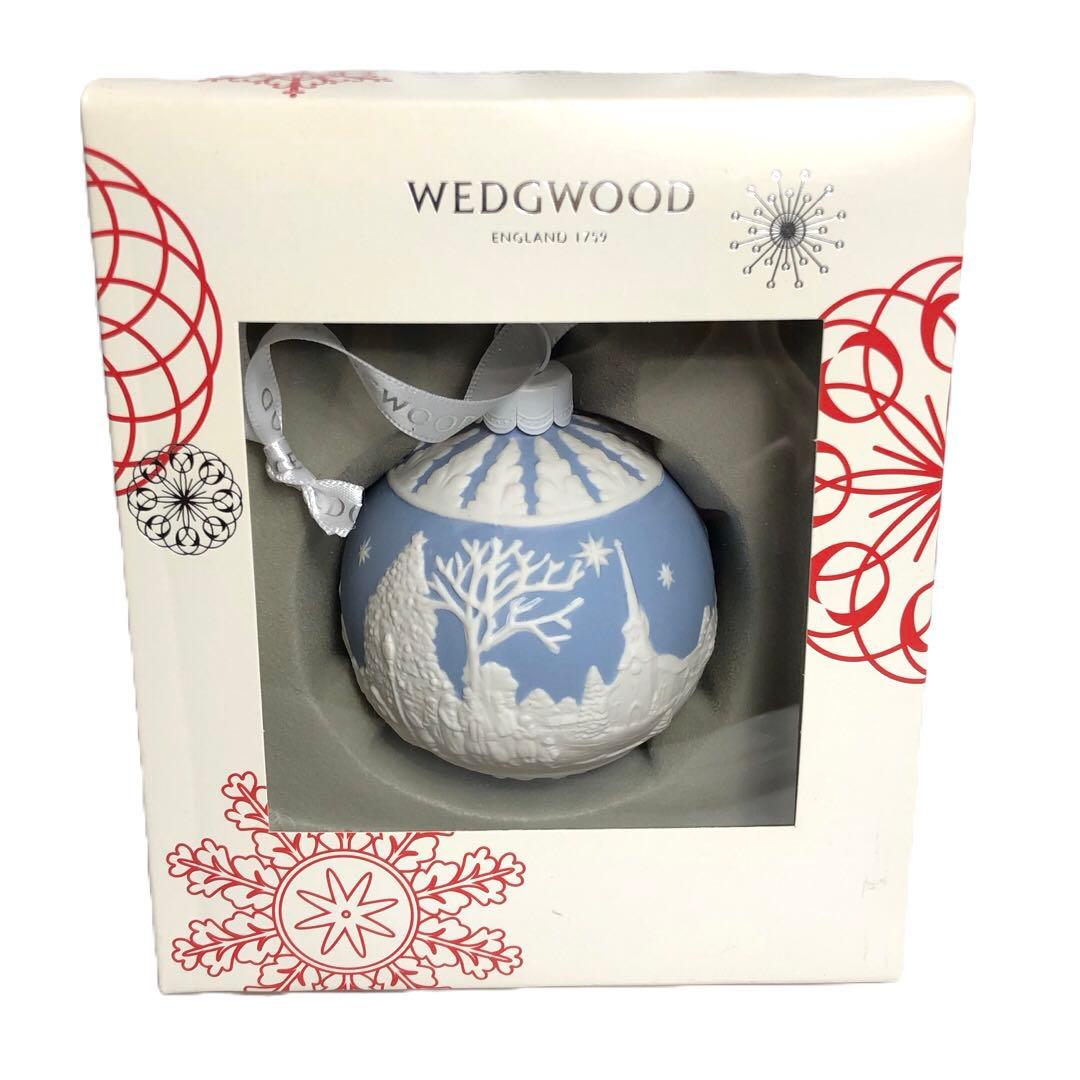 未使用保管品】WEDGWOOD ウェッジウッド オーナメント クリスマス