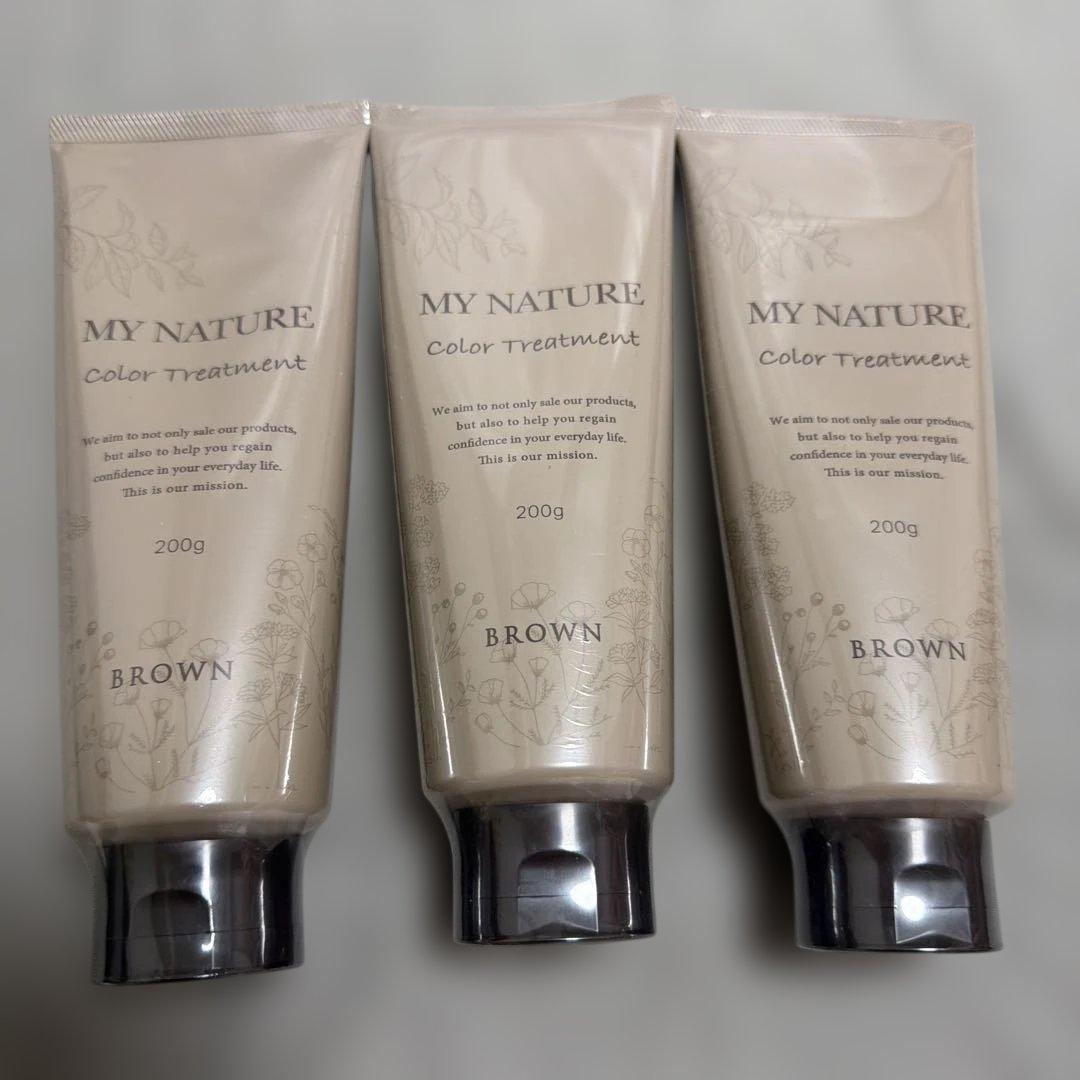 マイナチュレ 白髪用カラートリートメント ブラウン - メルカリ