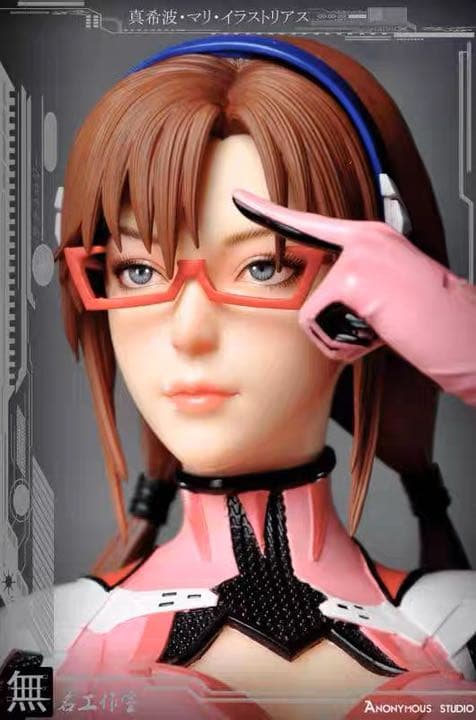 新世紀エヴァンゲリオン 1/4 真希波 ガレージキット ガレキ スタチュー