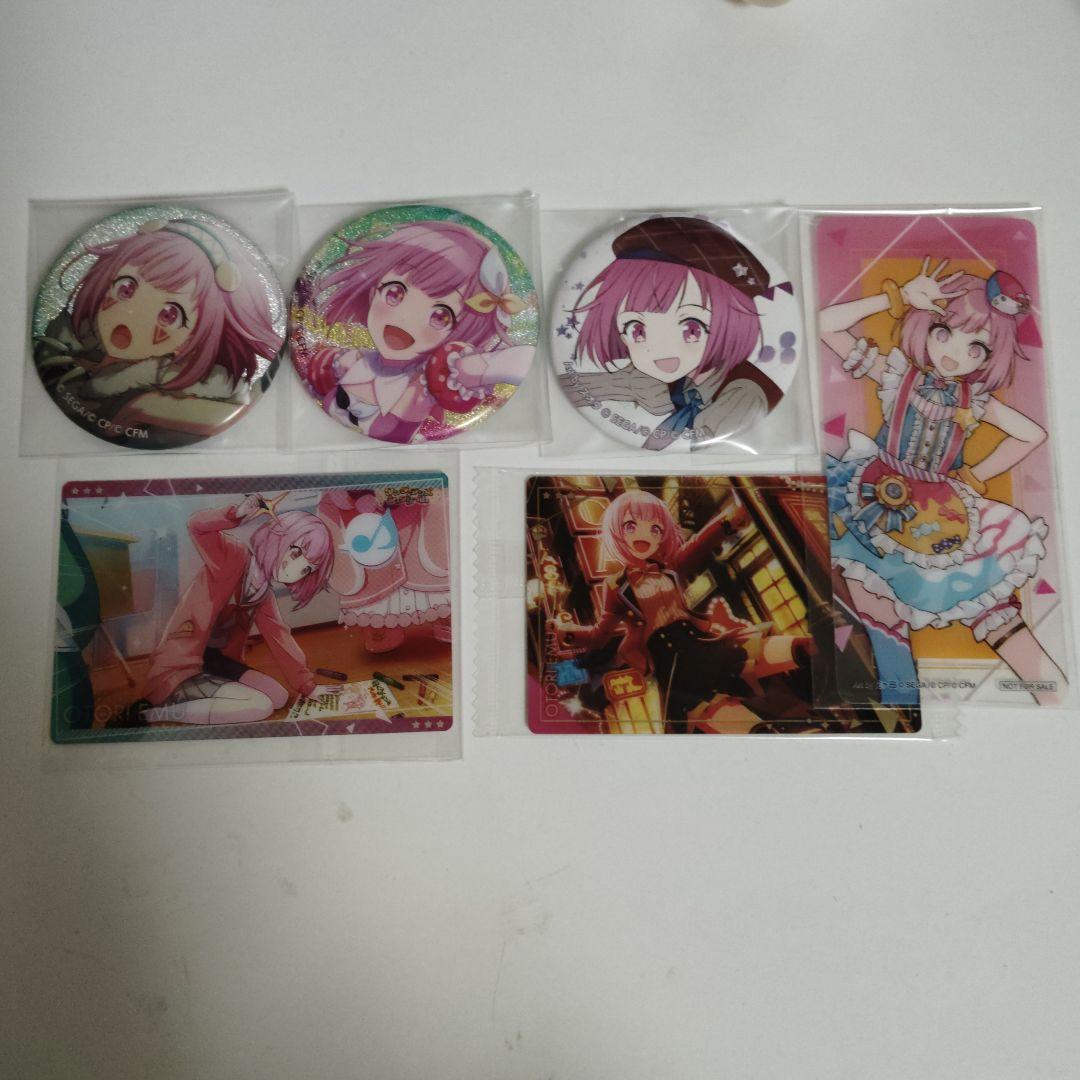 プロセカ 鳳えむ グリッター缶バッジ カード - メルカリ