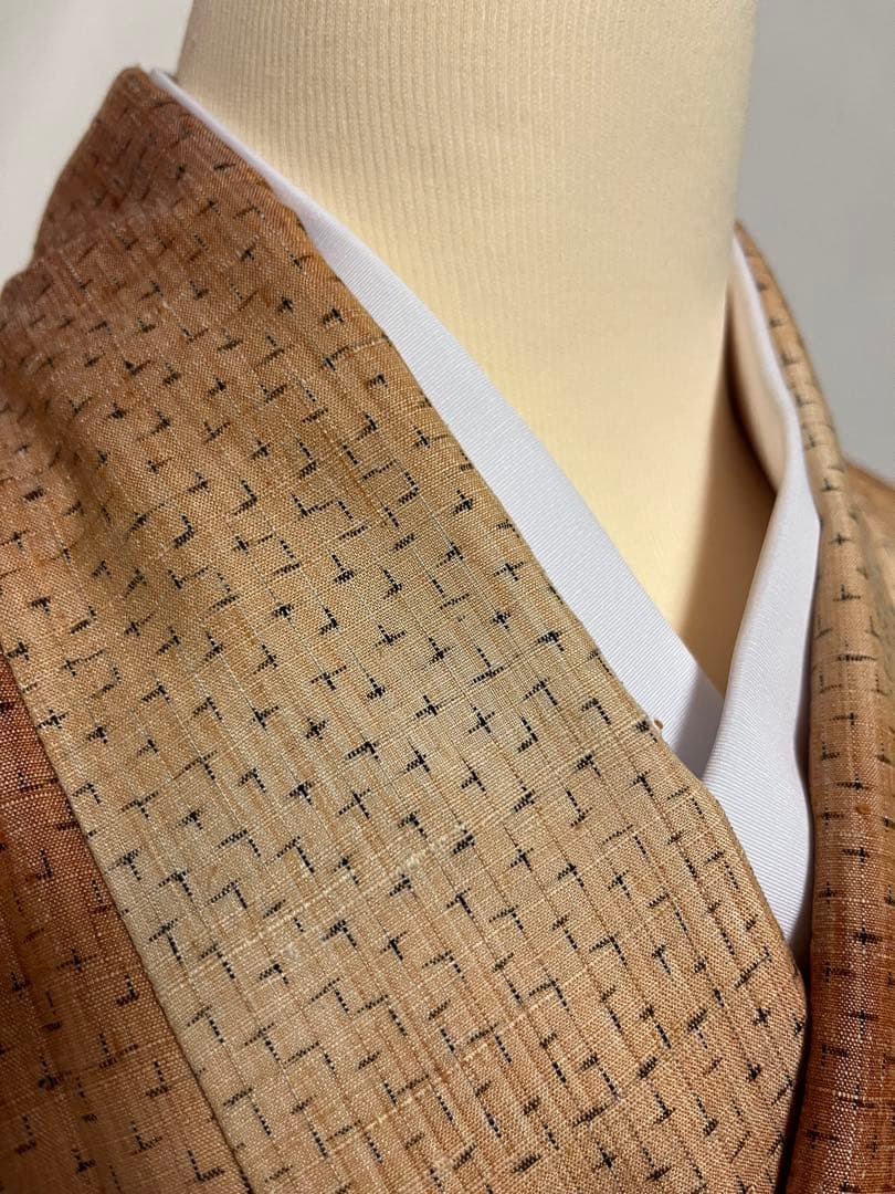 ☘️国宝品☘️【幻の紬】○岐阜県無形文化財【郡上紬】○草木染○本