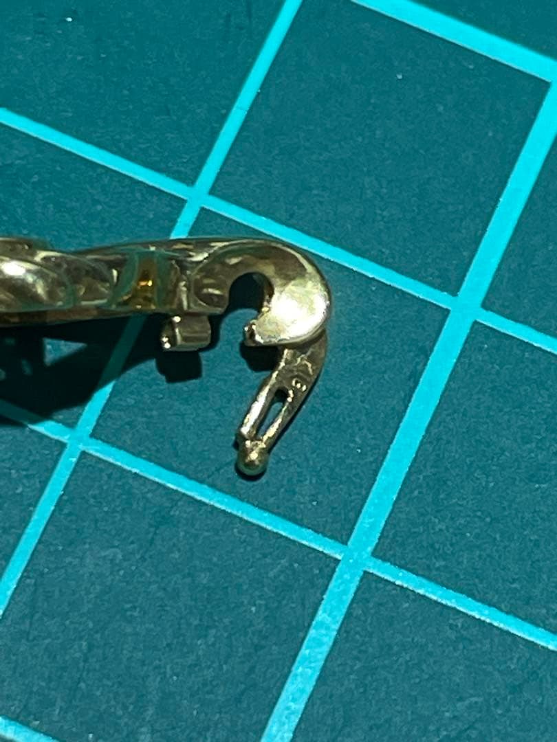 18k，ダイヤモンド0.25ct，ペンダントトップ、1.4g