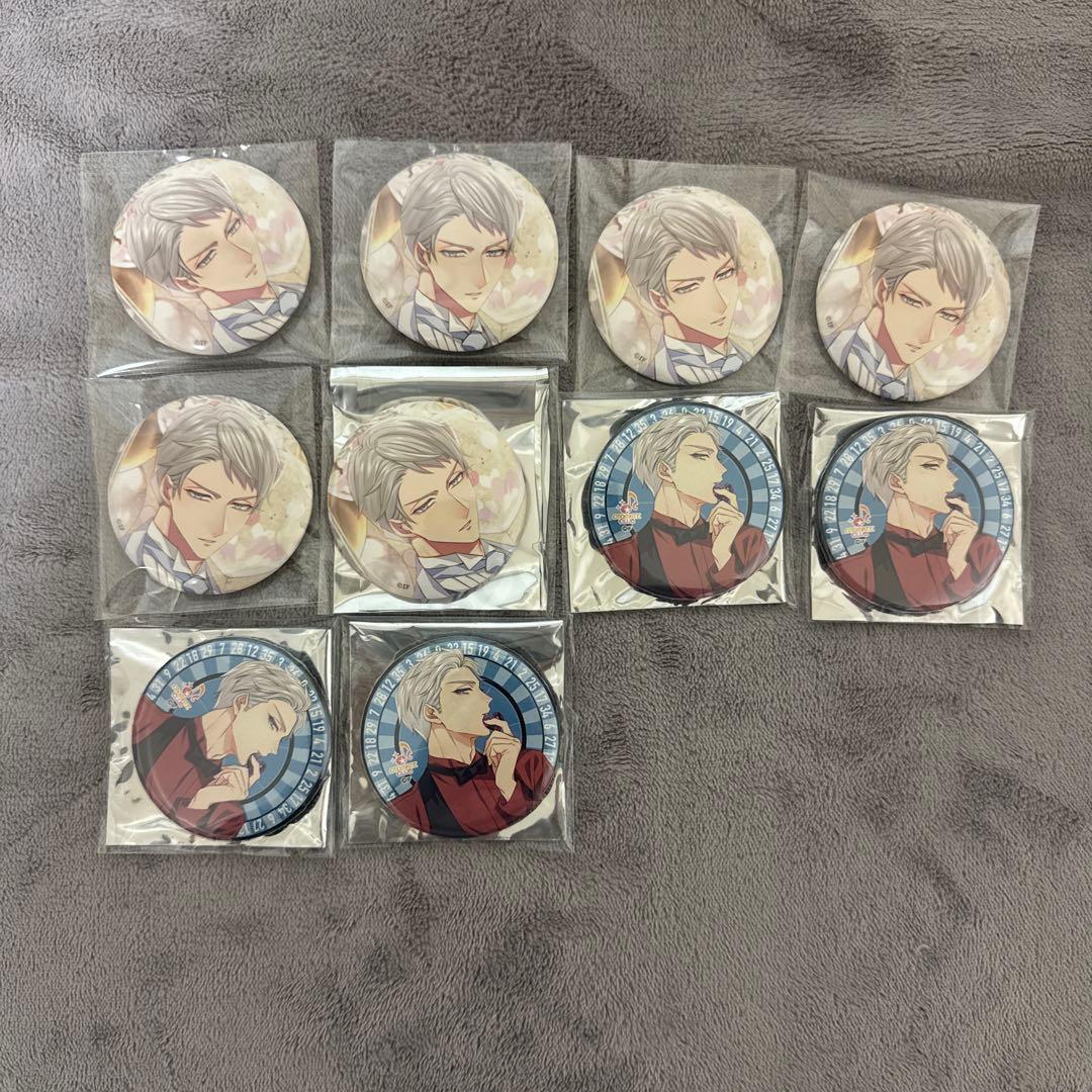 キューピットパラサイト キュピパラ キュピステ 缶バッジ シェルビー