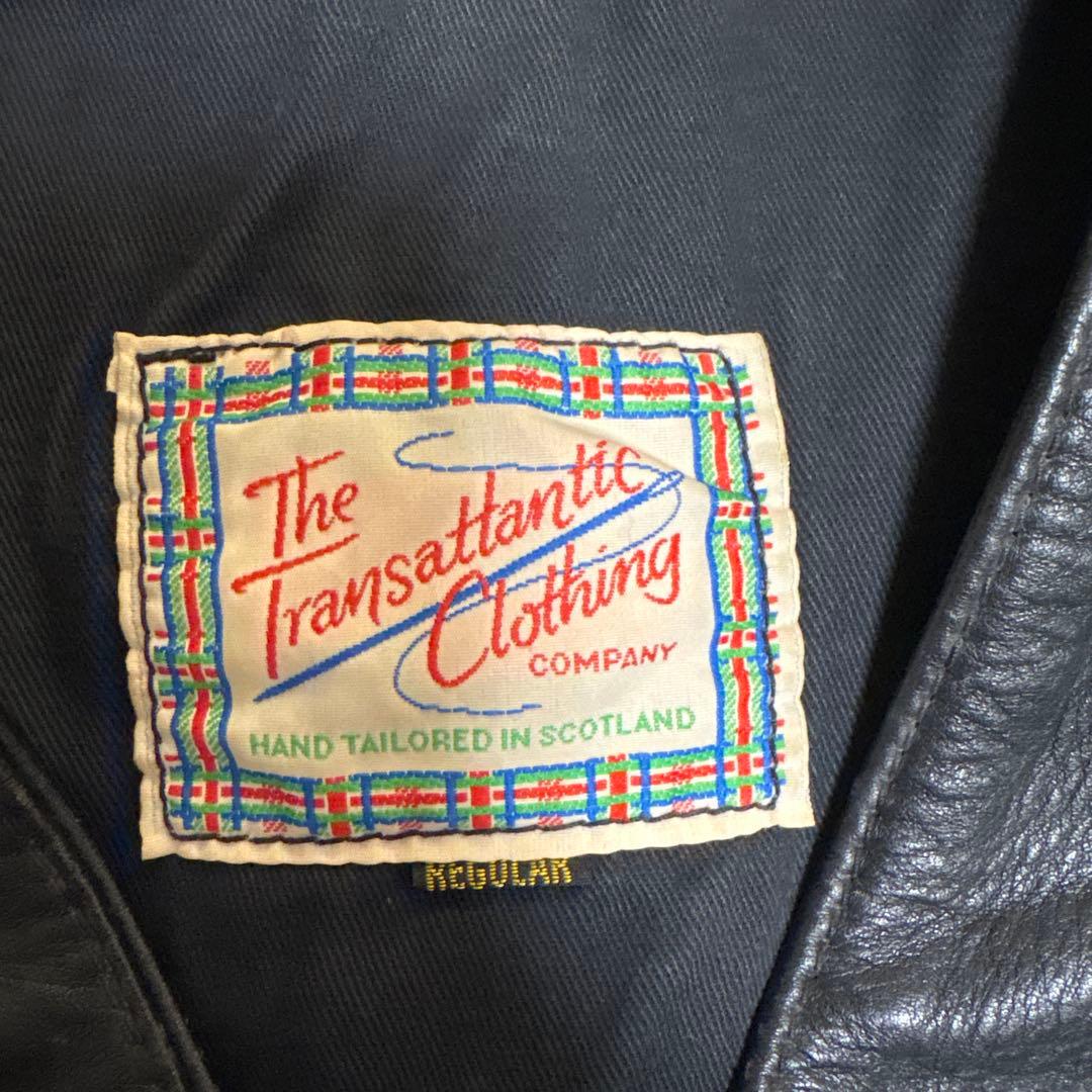 The Transatlantic Clothing ブラックレザーベスト - メルカリ