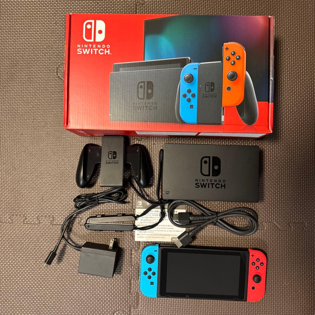 【付属品完備】Nintendo Switch 本体 HAD-S-KABAA Nintendo Switch 本体 ニンテンドー スイッチ HAD-S-KABAH [ネオン