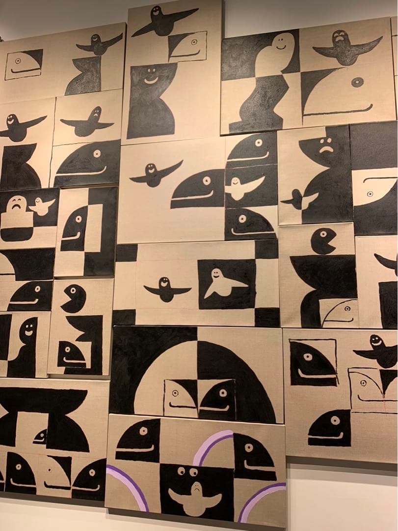 個展作品 mark gonzales gonz マークゴンザレス 直筆キャンバス - メルカリ