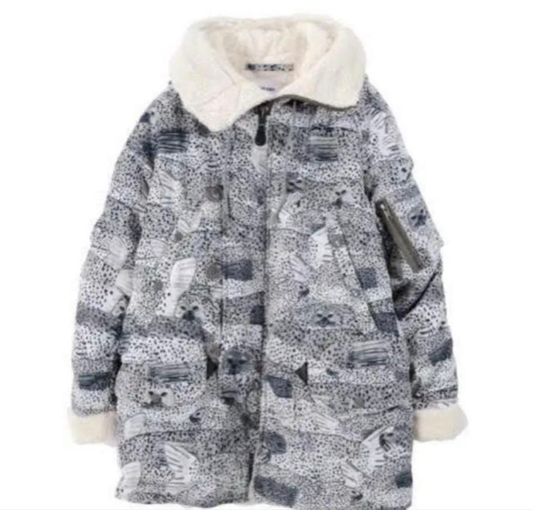 ネネット　ゴマフアザラシ　ボアジャンパー AG244JK1001_3.jpg