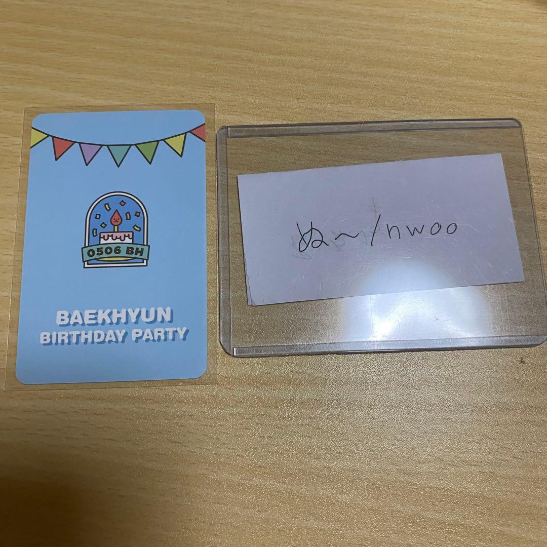 ベッキョン センイルトレカ バースデートレカ - メルカリ