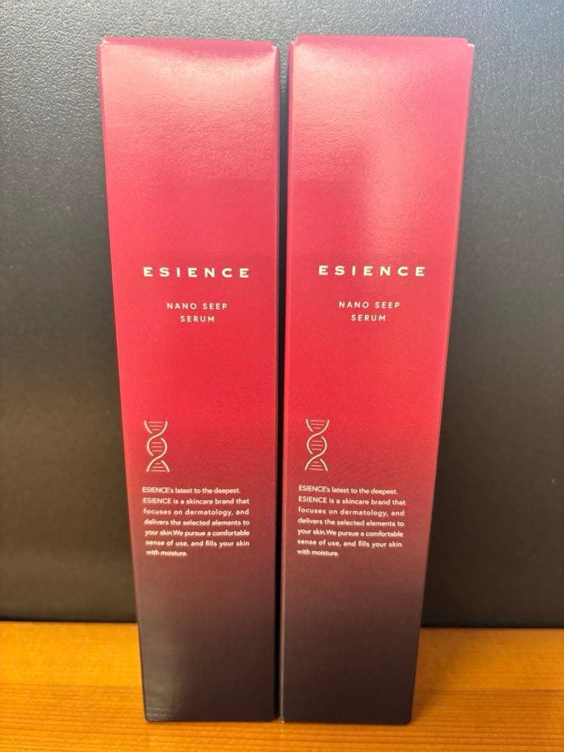 ESIENCE NANO-STEAP SERUM 2本 ESIENCE ナノシープセラム 導入美容液2本セット + マスク2枚セット