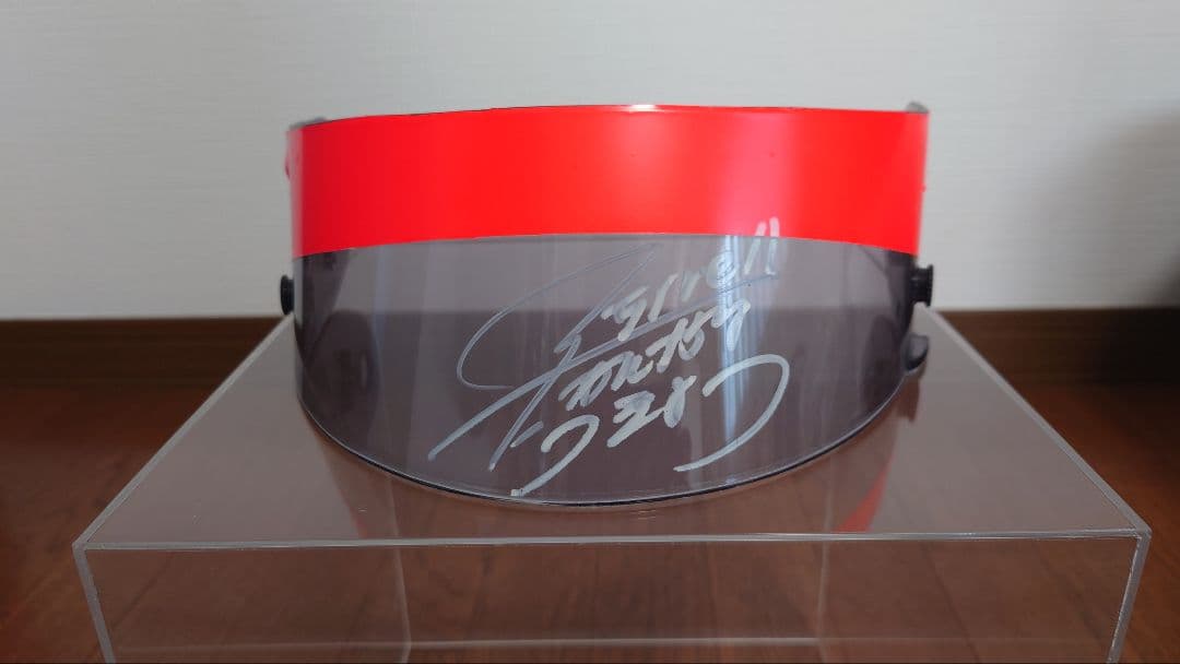 片山右京 サイン入り バイザー ティレル F1 1994 - メルカリ