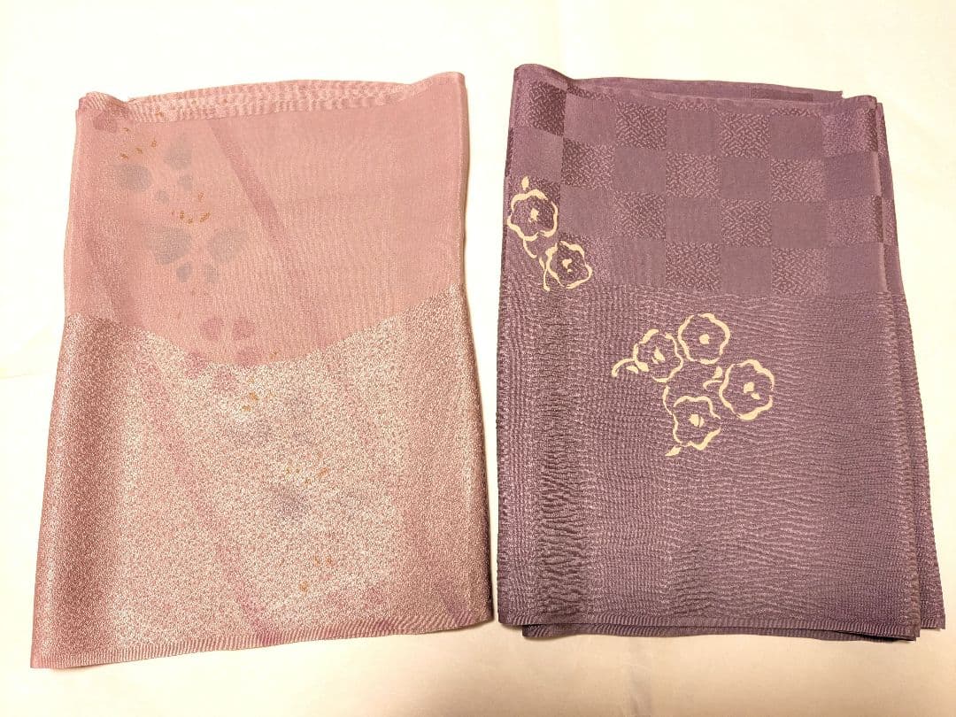 正絹 江戸紅型名古屋帯と大島紬着物、長襦袢、帯締め帯揚げセット