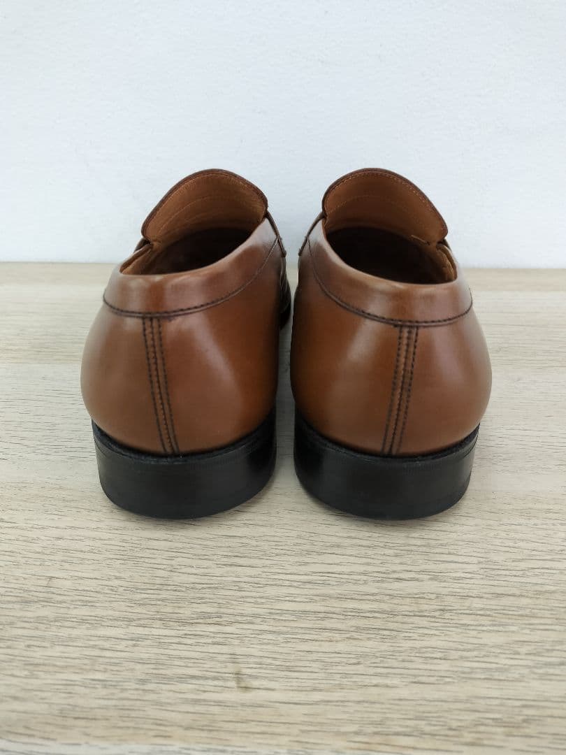 [J.M. WESTON]ライトタンレザー ローファー6E（25〜25.5cm）