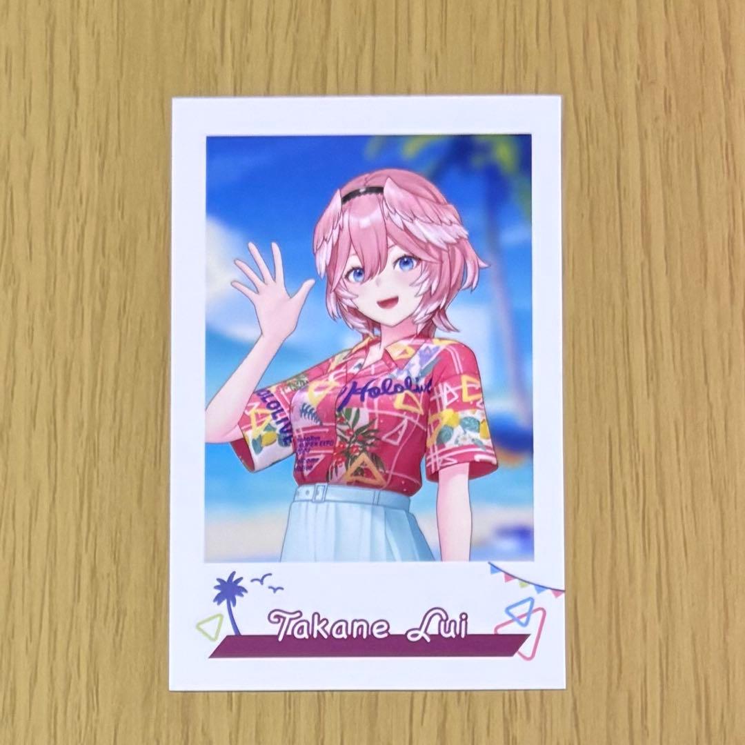 ホロライブ 鷹嶺ルイ チェキ風カード EXPO フェス 5th - メルカリ