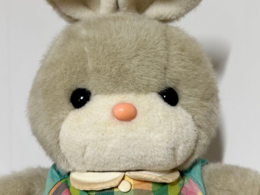 希少！当時物 吉徳 旧タグ うさぎ ぬいぐるみ 昭和レトロ レア！兎