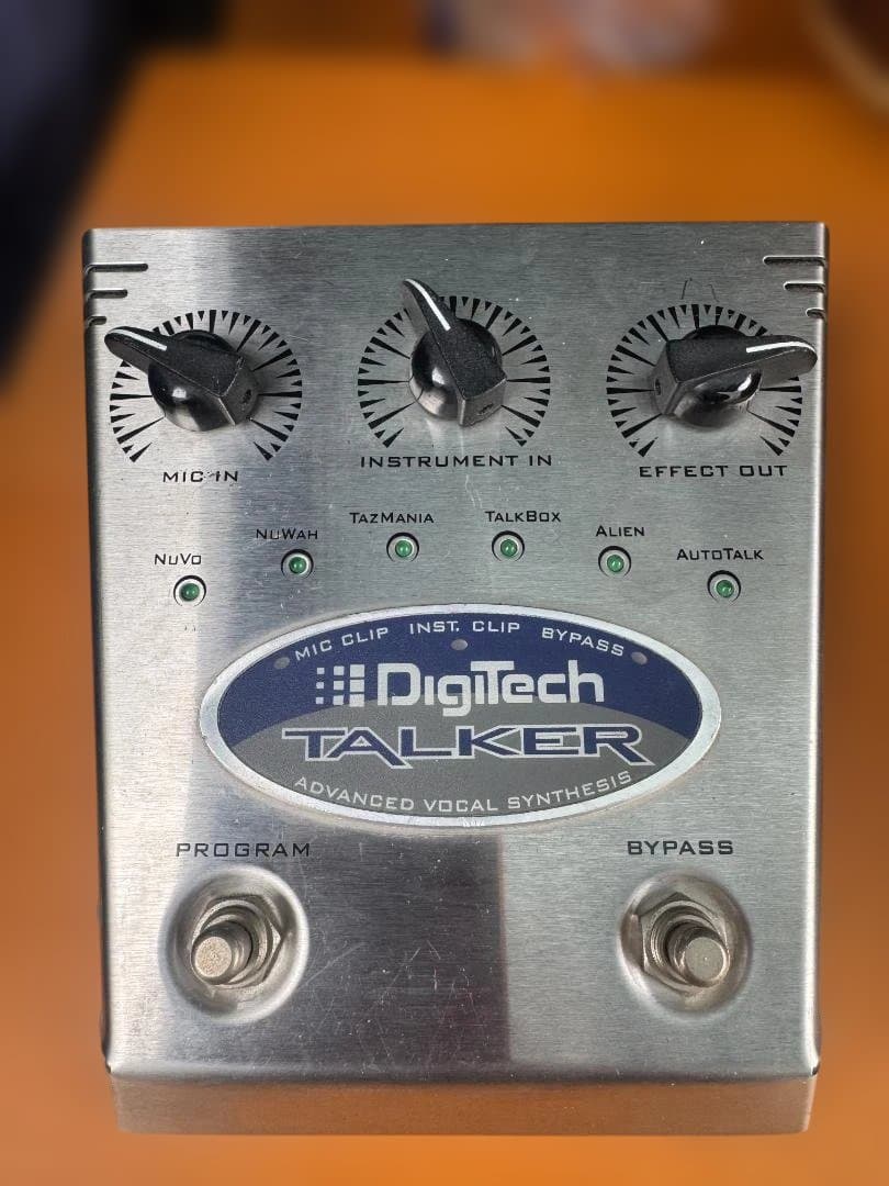 DigiTech TALKER ボーカルシンセサイザー アダプター無し DigiTech TALKER ボーカルシンセサイザー アダプター無し DigiTech