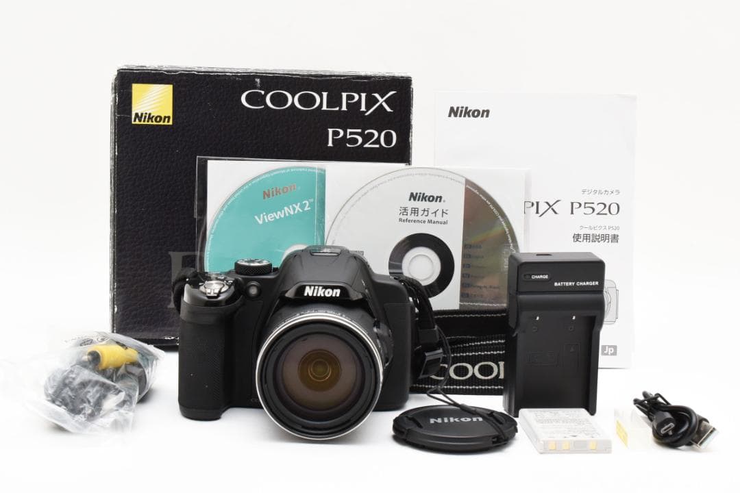 新品級 ニコン COOLPIX P520 説明書付 デジタル ボディ B680 説明書 ニコン Coolpix P520 デジタルカメラ