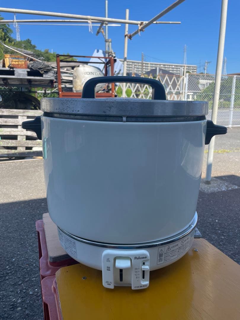 Paloma 炊飯器 ホワイト　都市ガス用 パロマ（Paloma） ガス 炊飯器 (0.9L/5合炊き) 炊きわざ PR-M09TV