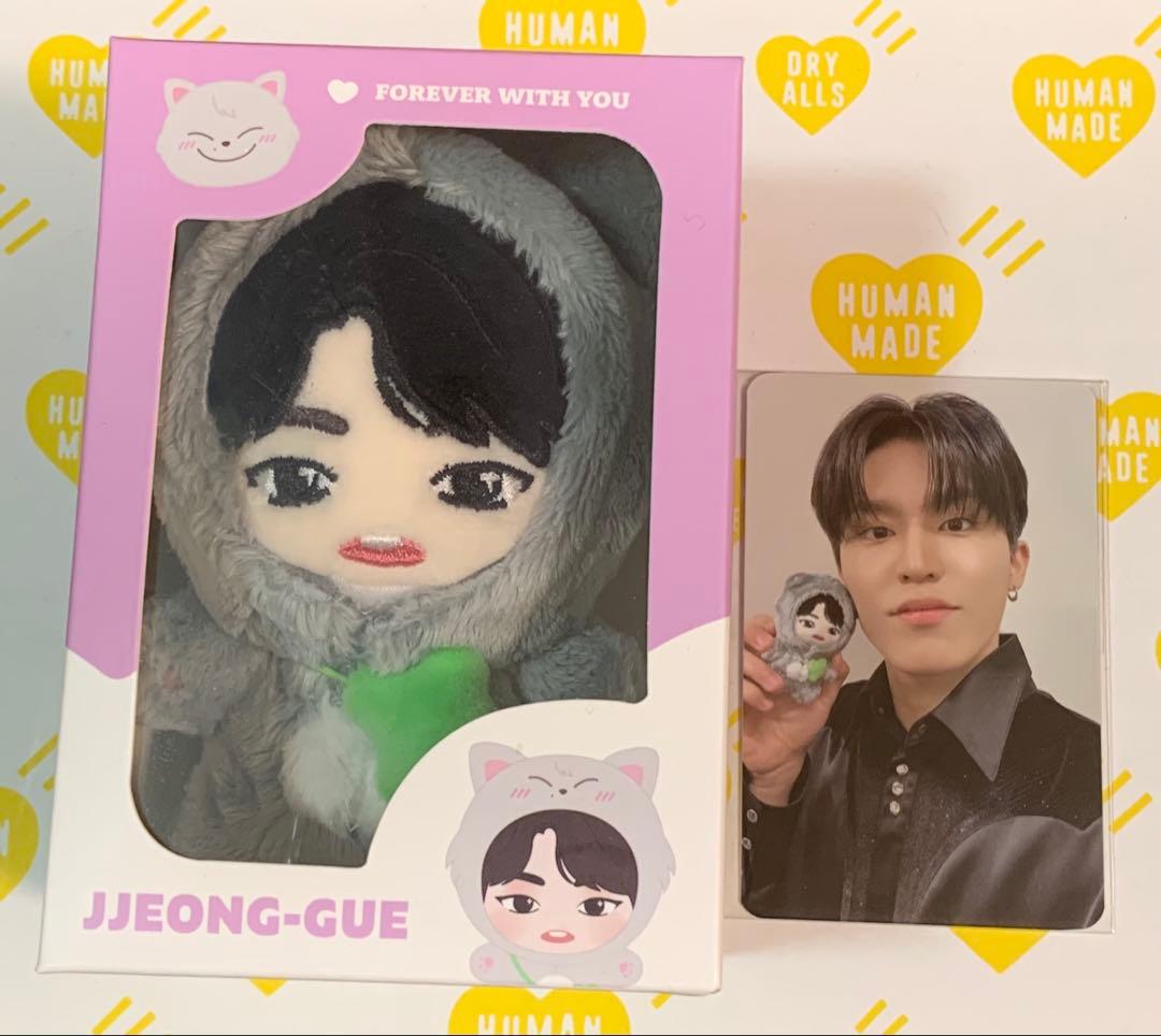 FUNNY TREASURE ジョンウ ドール ぬいぐるみ トレカ - メルカリ