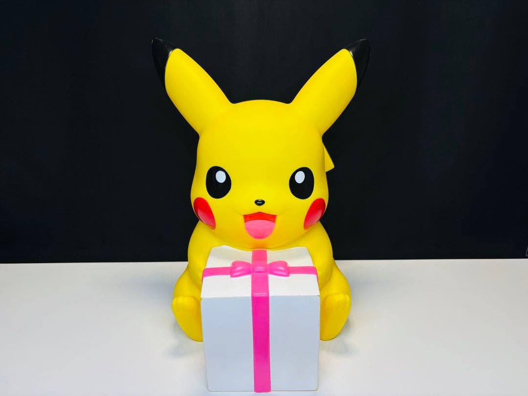 ポケモンキッズ 15th ビッグソフビ ピカチュウ 食品玩具「ポケモンキッズ」25周年記念 ソフビ同梱「ピカチュウ