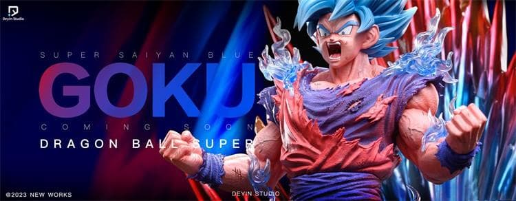 新品未開封『ドラコンボール』超サイヤ人ゴッドSS界王拳ガレージキット