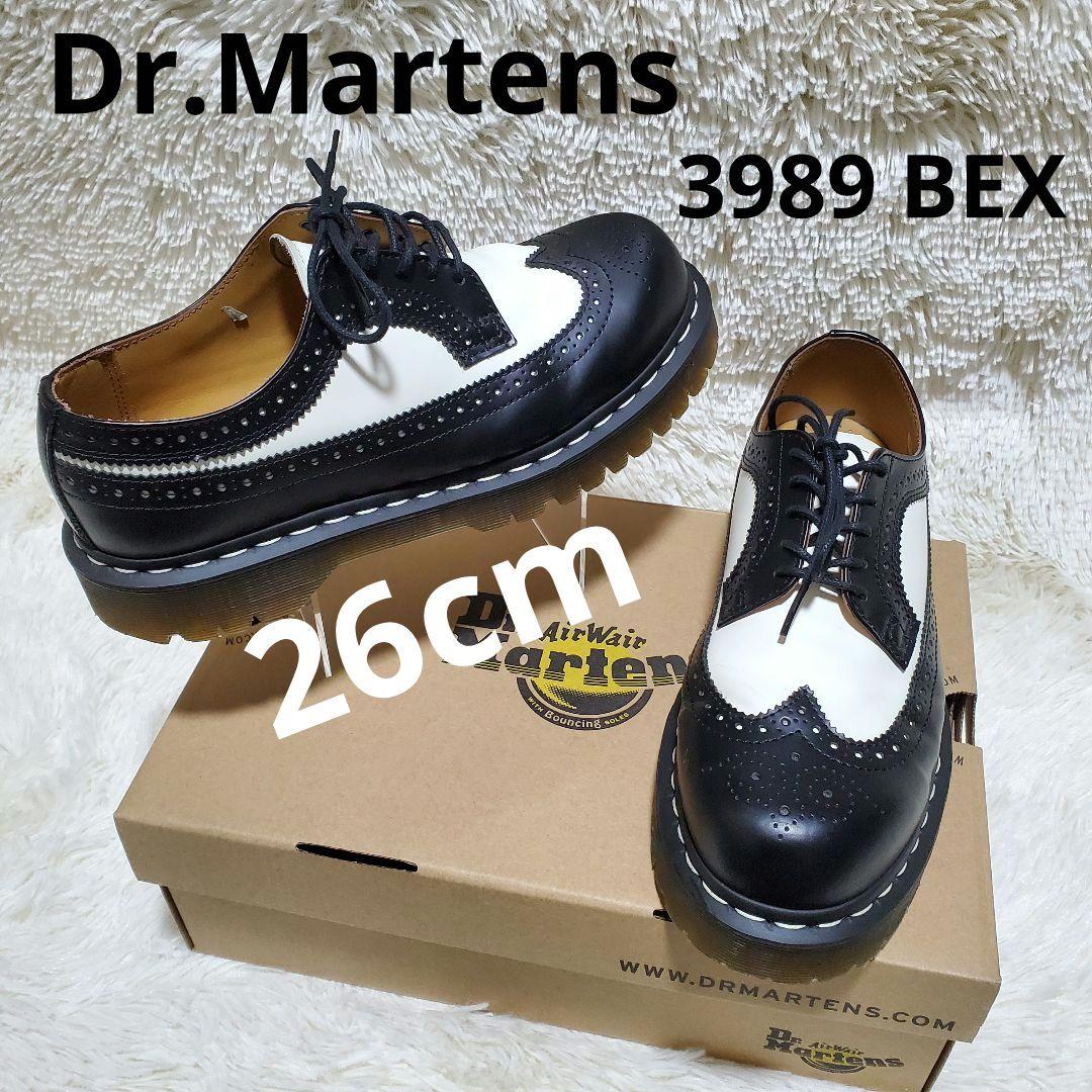 Dr.Martens　3989 BEX 26cm　ウィングチップ　バイカラー Dr.Martens（ドクターマーチン） Dr.Martens Bex 3989 BROGUE SHOE BEX