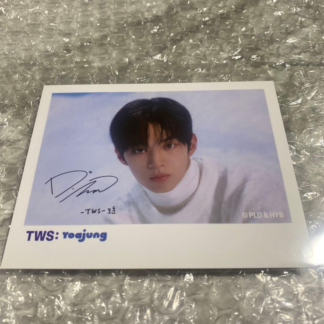 TWS Yaejung ヨアジョン サイン入りカード ドフン DOHOON - メルカリ