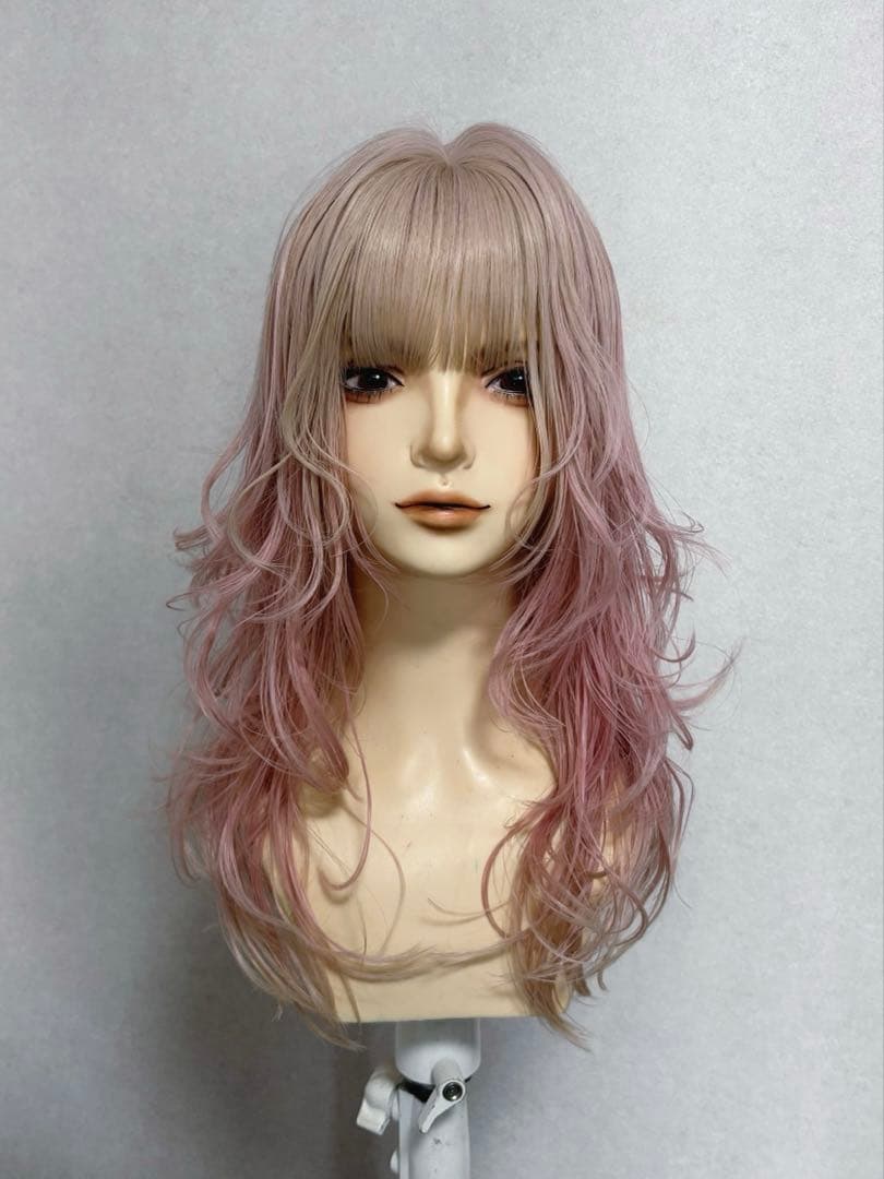 ロングカールウィッグ 楽天市場】【送料無料】ウィッグ ロングカール ふわふわフルウィッグ 4