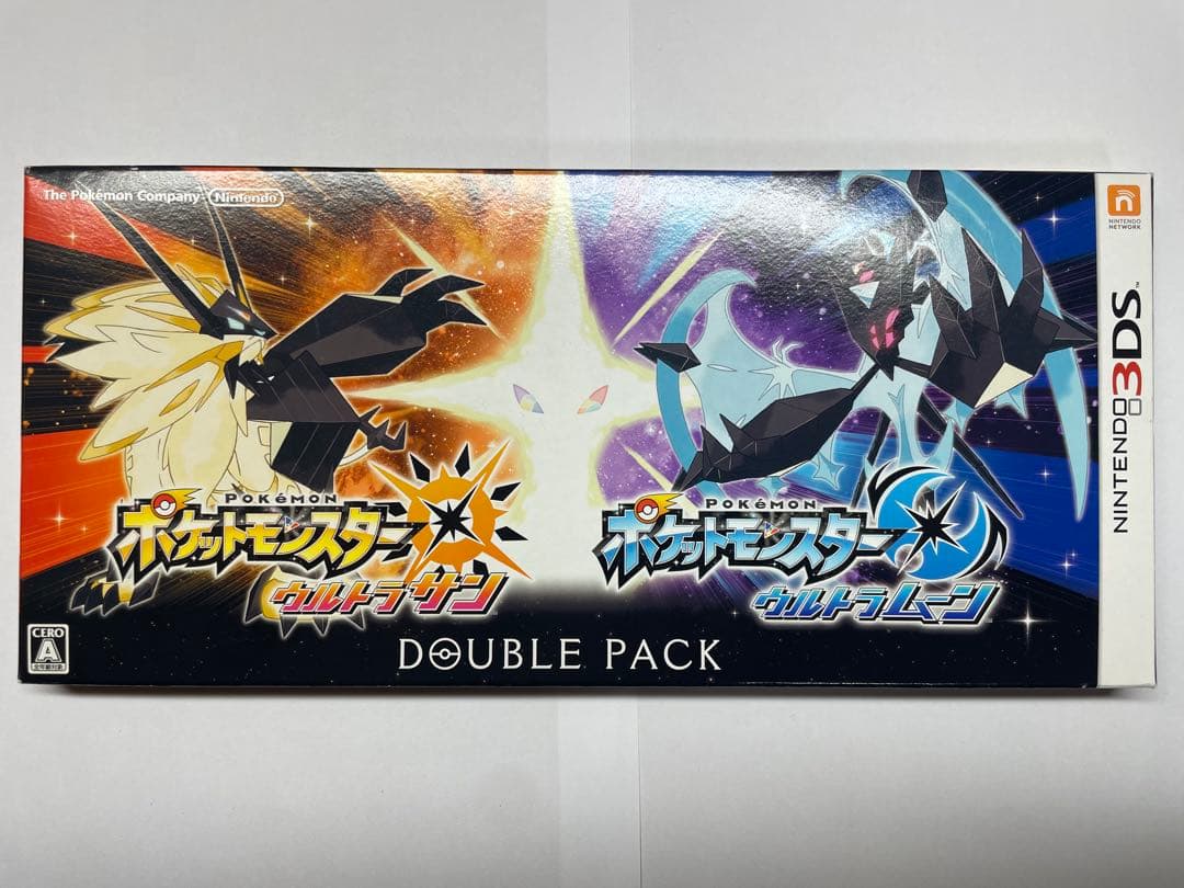 【箱付き！】ポケットモンスター サン・ムーン ダブルパック Amazon.co.jp: ポケットモンスター サン・ムーン ダブルパック- 3DS
