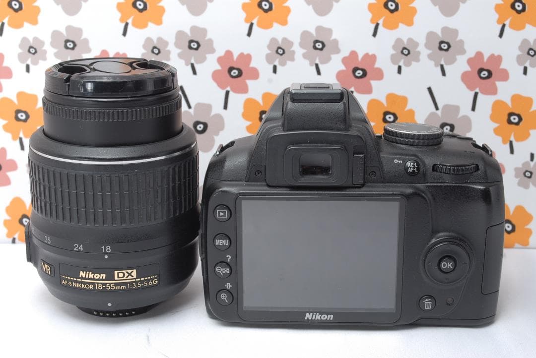 ❤Nikon D3000❤一眼レフカメラ❤卒業式の晴れ舞台に❤撮影基本セット