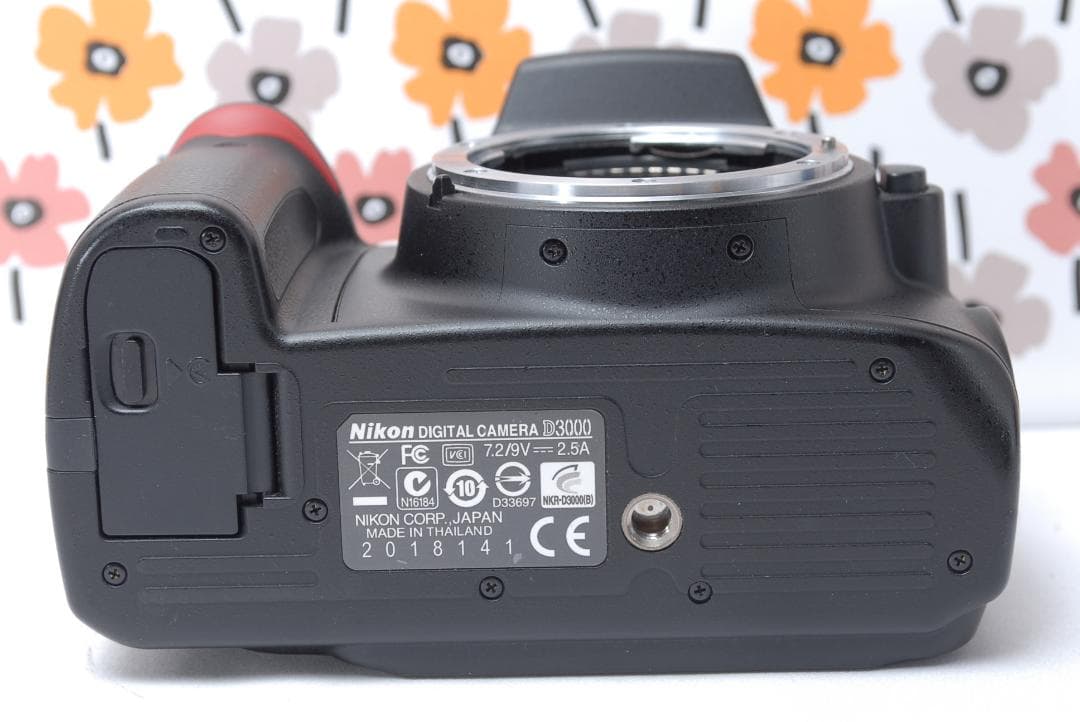 ❤Nikon D3000❤一眼レフカメラ❤卒業式の晴れ舞台に❤撮影基本セット