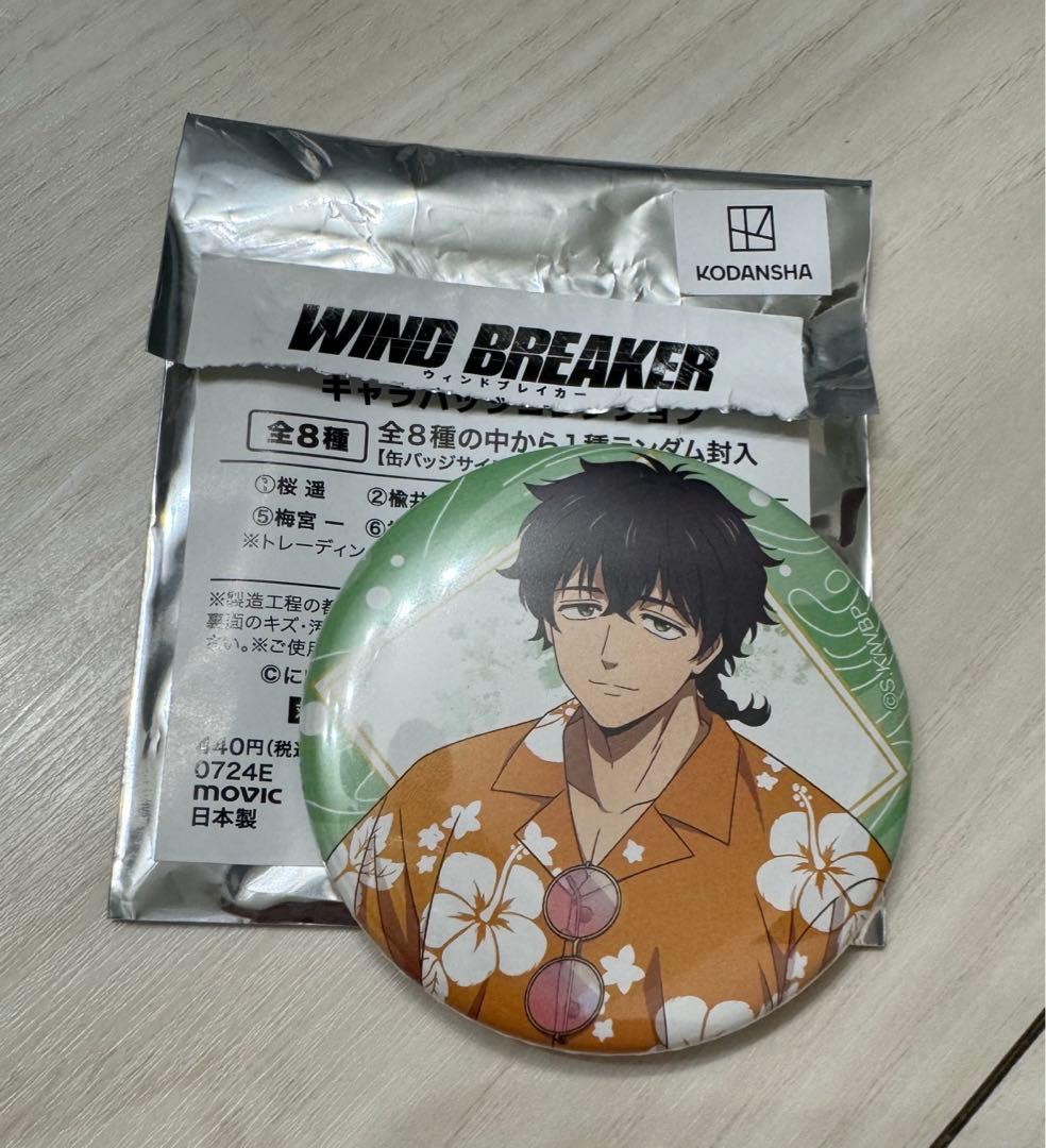 ウィンドブレーカー 缶バッチ 新作 新品 十亀条 とがめ - メルカリ