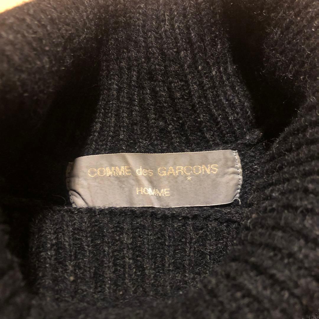 90s COMME des GARÇONS タートルネックセーター ダークグレー - メルカリ