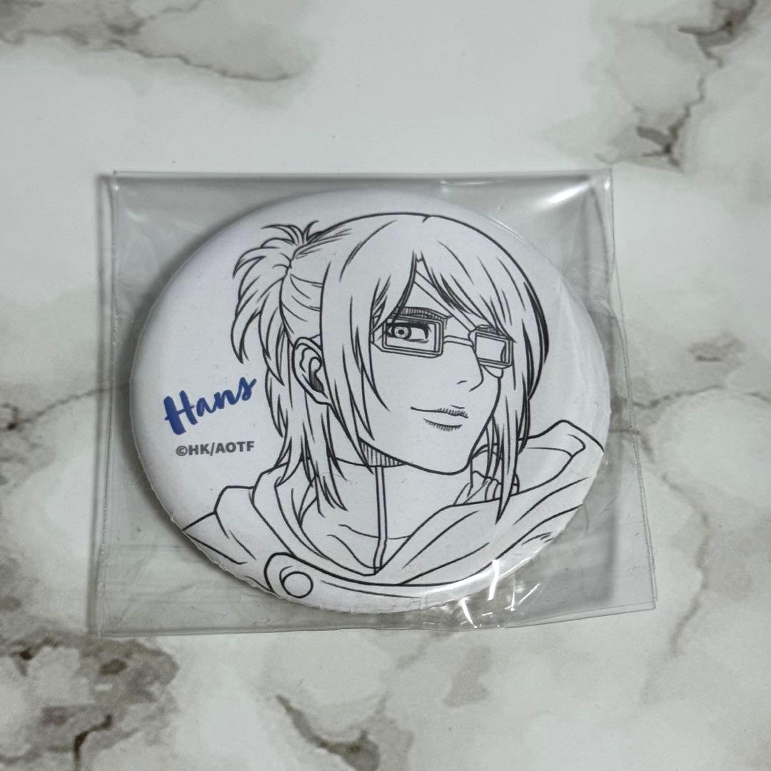 進撃の巨人 MAPPA展 缶バッジ ハンジ・ゾエ - メルカリ