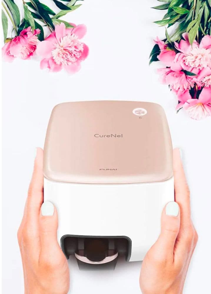 新品　FUNAI ネイルアートプリンター CureNel FBN-FA20-RG Amazon.co.jp: ヤマダ電機 フナイ ネイルプリンター FBN-FA20-RG