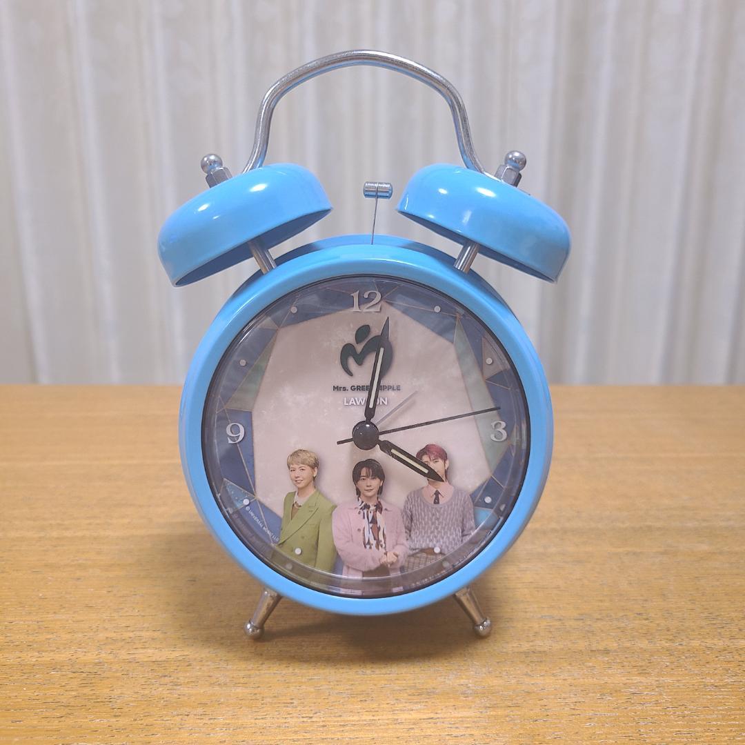訳あり】Mrs. GREEN APPLE ボイス入り目覚まし時計 ローソン - メルカリ