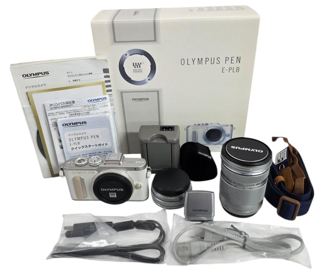 ■美品■OLYMPUS　オリンパス PEN E-PL8 オリンパス、動画用セルフィー対応ミラーレス「PEN E-PL8」を11/18発売