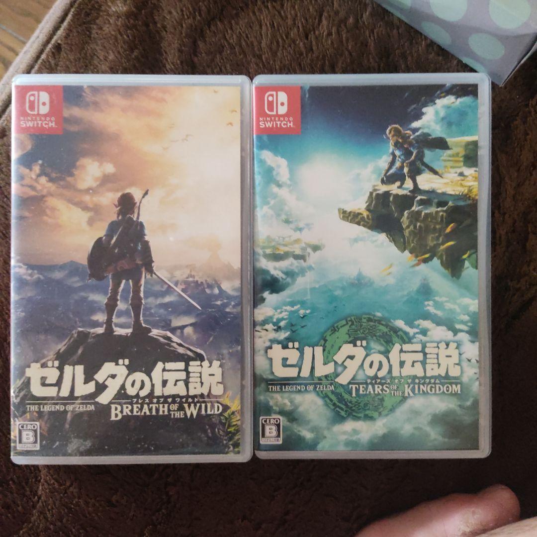 ゼルダの伝説 ティアキン ブレワイセット売り - メルカリ