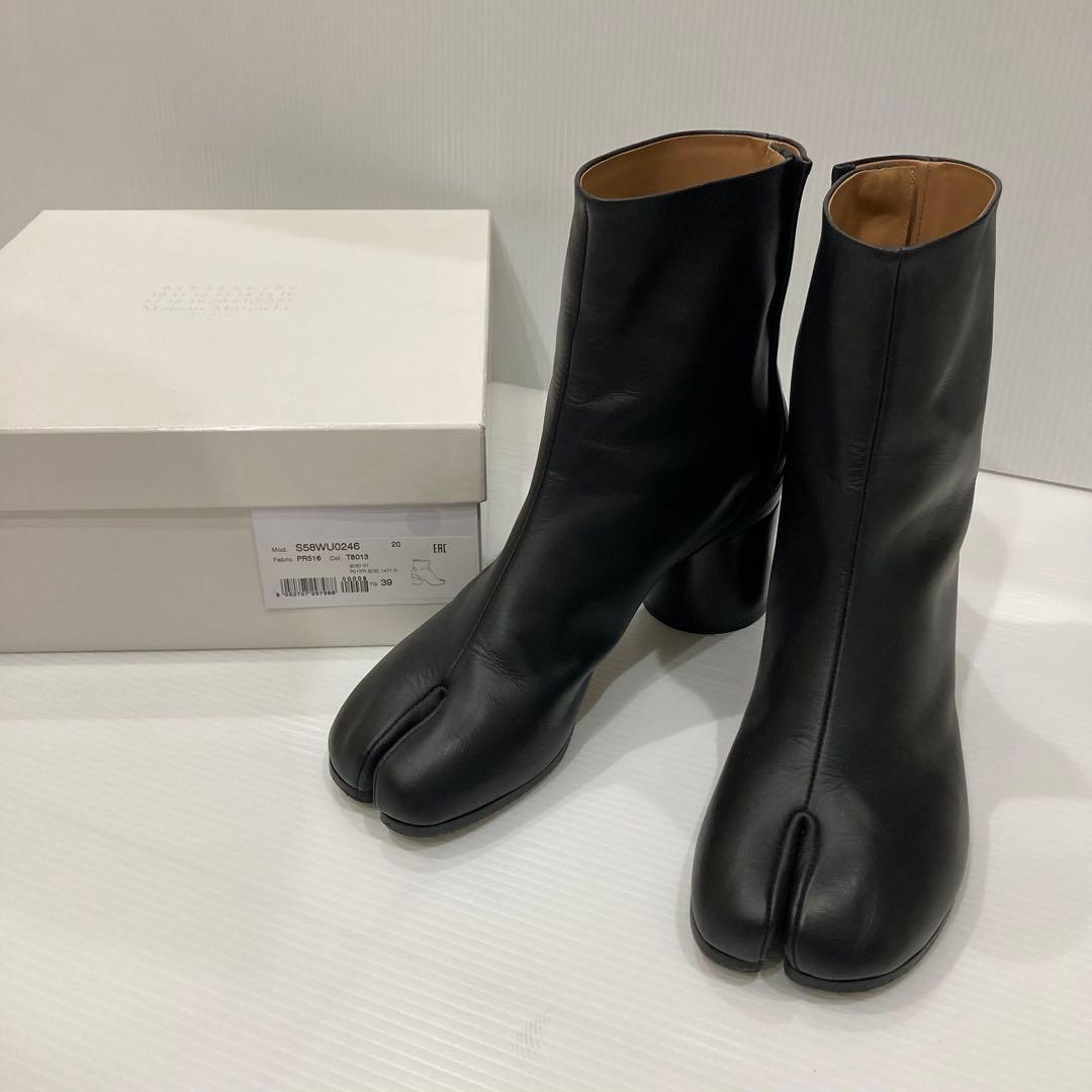 マルジェラ 足袋ブーツ 39 ヒール6cm 【数回使用 極美品】 楽天市場】[送料無料]Maison Margiela : Tabi Ankle boot 6 cm