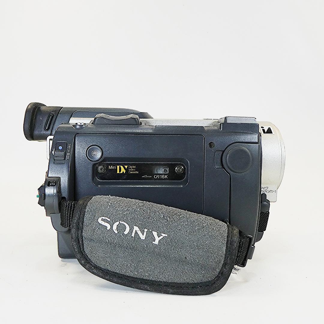 ソニーDCR-TRV900動作良好 MiniDVビデオカメラDVDダビングに最適