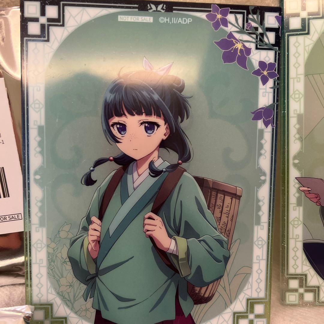 薬屋のひとりごと アクリルブロック 猫猫 壬氏 セット アクブロ 中国