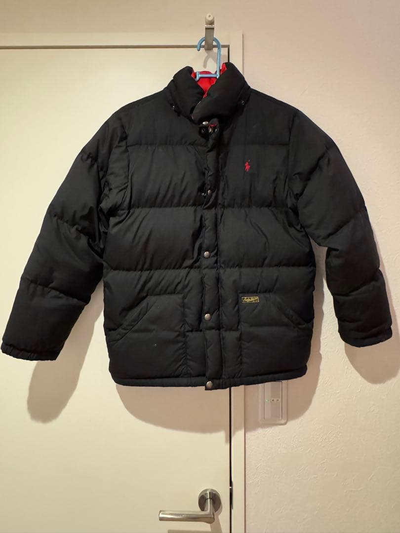 ラルフローレンボーイズダウン フード無サイズ成人S相当-肩幅43総丈66袖丈58 POLO RALPH LAUREN（ポロ・ラルフローレン） ポロ ラルフローレン
