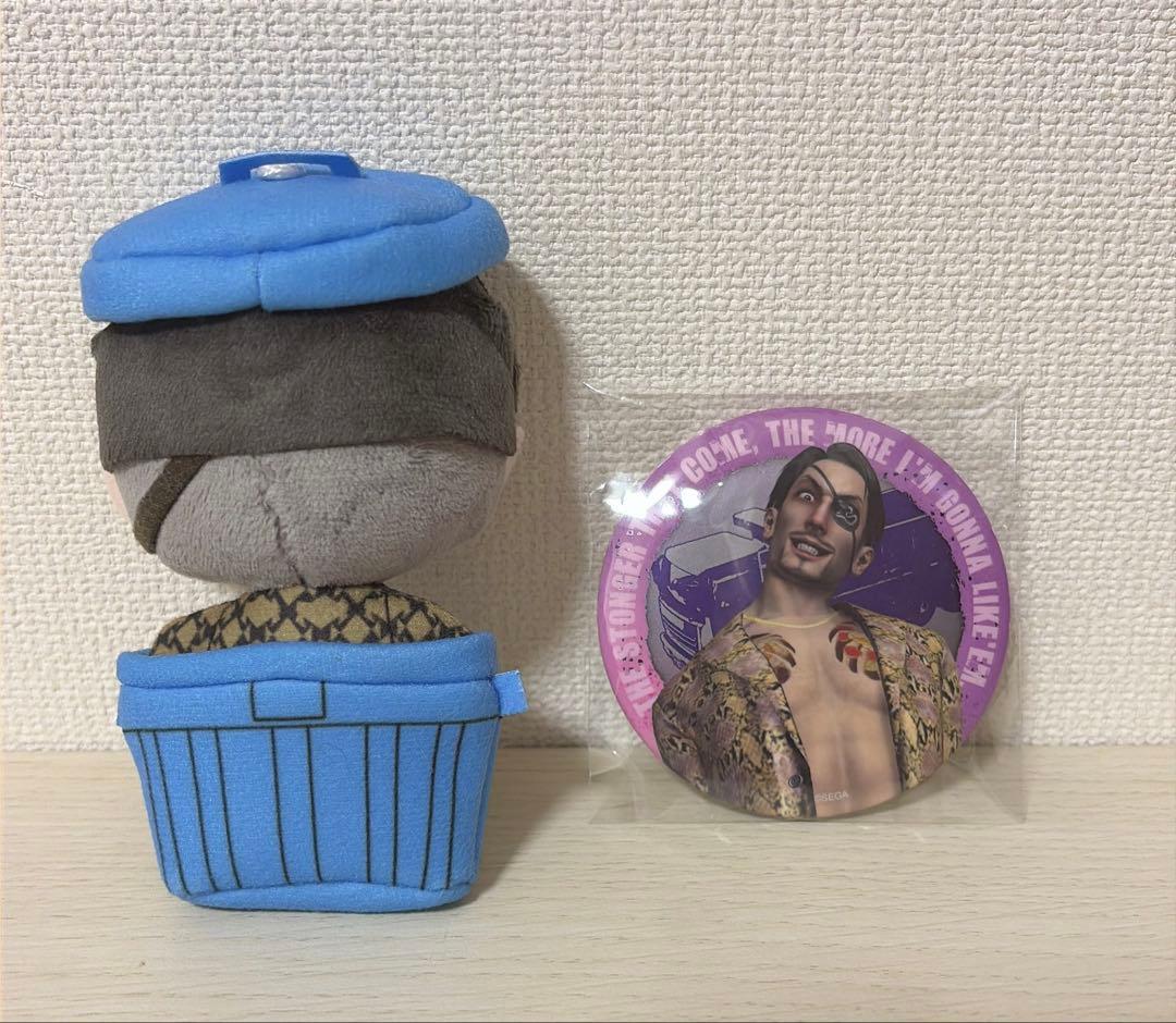 龍が如く 真島吾朗 ぬい＆缶バッジ - メルカリ